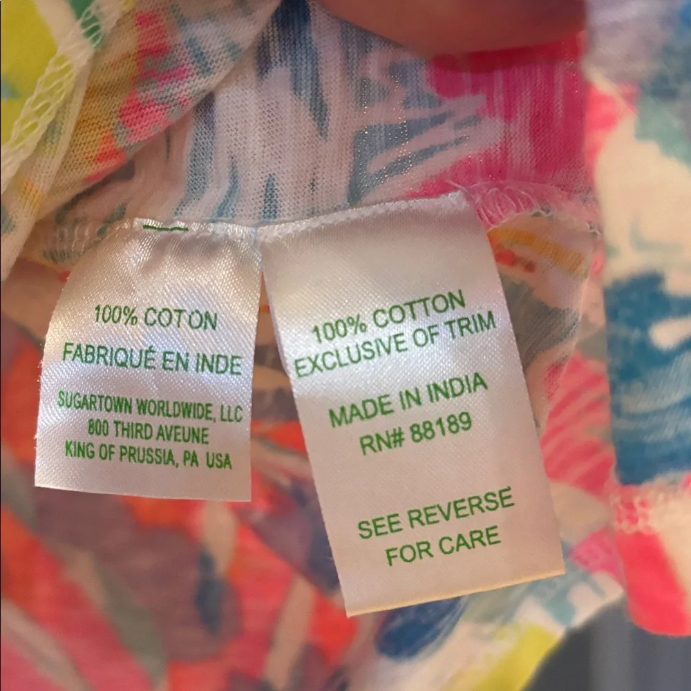 Lilly Pulitzer Tilda Tunic in Sparkling Sands - Picture 4 of 6